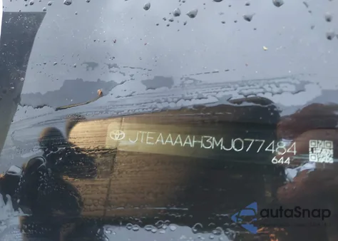 2021 Toyota Venza Xle из США, поврежденный, VIN JTEAAAAH3MJ077484